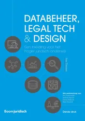 Omslag van Databeheer, legal tech & design