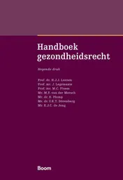 Omslag van Handboek gezondheidsrecht