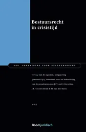 Omslag van Bestuursrecht in crisistijd