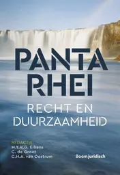 Omslag van Panta Rhei: recht en duurzaamheid