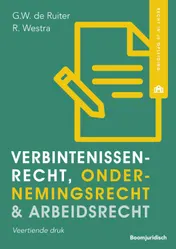 Omslag van Verbintenissenrecht, ondernemingsrecht & arbeidsrecht