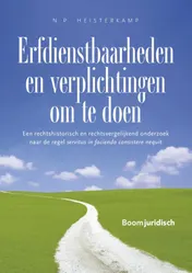Omslag van Erfdienstbaarheden en verplichtingen om te doen