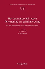 Omslag van Het spanningsveld tussen feitengaring en geheimhouding