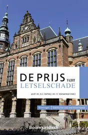 Omslag van De prijs van letselschade