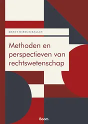 Omslag van Methoden en perspectieven van rechtswetenschap