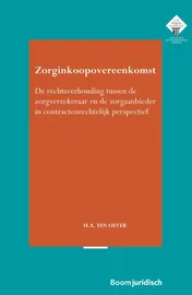 Omslag van Zorginkoopovereenkomst