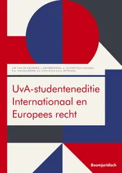 Omslag van UvA-studenteneditie Internationaal en Europees recht