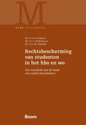 Omslag van Rechtsbescherming van studenten in het hbo en wo