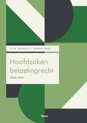 Omslag van Hoofdzaken belastingrecht