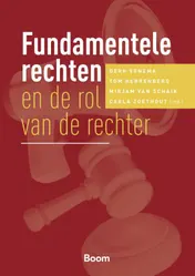Omslag van Fundamentele rechten en de rol van de rechter