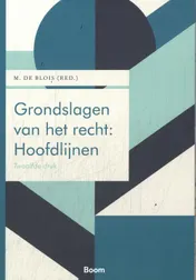 Omslag van Grondslagen van het recht: Hoofdlijnen