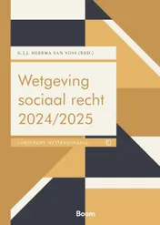 Omslag van Wetgeving sociaal recht 2024/2025