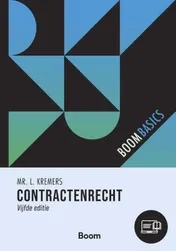 Omslag van Boom Basics Contractenrecht
