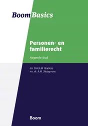 Omslag van Personen- en familierecht