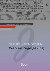 Omslag van Vademecum Advocatuur 2024