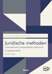 Omslag van Juridische methoden