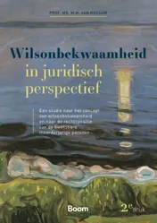 Omslag van Wilsonbekwaamheid in juridisch perspectief