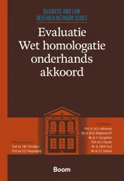 Omslag van Evaluatie Wet homologatie onderhands akkoord