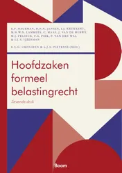 Omslag van Hoofdzaken formeel belastingrecht