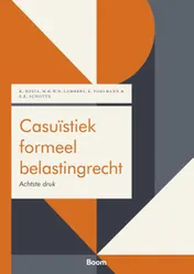 Omslag van Casuïstiek formeel belastingrecht
