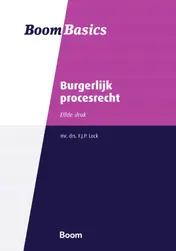 Omslag van Burgerlijk procesrecht