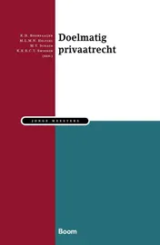 Omslag van Doelmatig privaatrecht