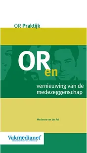 Omslag van OR en vernieuwing van de medezeggenschap