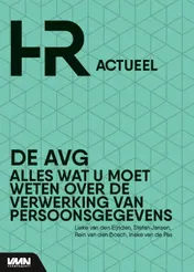 Omslag van Algemene Verordening Gegevensbescherming