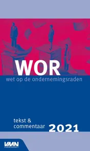 Omslag van WOR, tekst en commentaar 2021