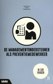 Omslag van De managementondersteuner als preventiemedewerker