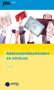 Omslag van Memo Plus Arbeidsovereenkomst en ontslag 2022
