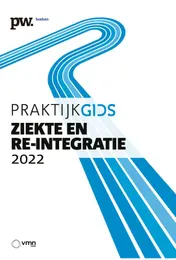 Omslag van Praktijkgids Ziekte en re-integratie 2022