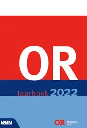 Omslag van OR jaarboek 2022