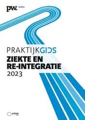 Omslag van Praktijkgids Ziekte en re-integratie 2023
