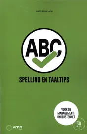 Omslag van Spelling en taaltips voor de managementondersteuner