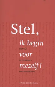 Omslag van Stel, ik begin voor mezelf
