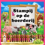 Omslag van Stampij op de boerderij