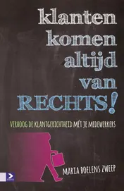 Omslag van Klanten komen altijd van rechts!