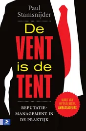 Omslag van De vent is de tent