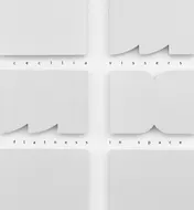 Omslag van Cecilia Vissers. Flatness in Space