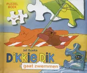 Omslag van Dikkie Dik gaat zwemmen