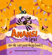 Omslag van Anansi en de verjaardagstaart