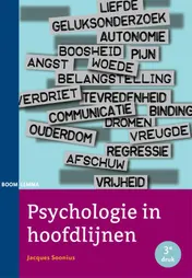 Omslag van Psychologie in hoofdlijnen