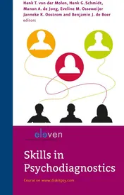 Omslag van Skills in psychodiagnostics