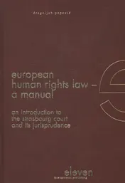 Omslag van European human rights law