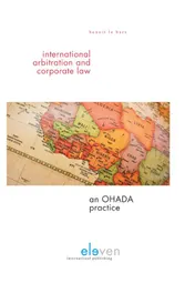 Omslag van International arbitration and corporate law: an ohada practice