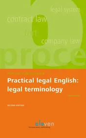Omslag van Practical legal English: legal terminology