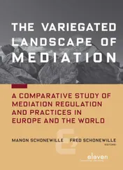 Omslag van The variegated landscape of mediation