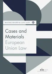 Omslag van Cases and Materials European Union Law