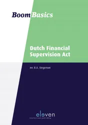 Omslag van Dutch Financial Supervision Act